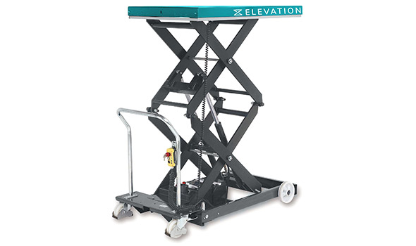 Elevation Heavy Duty Mobile Scissor Lift Table Battery Electric smll